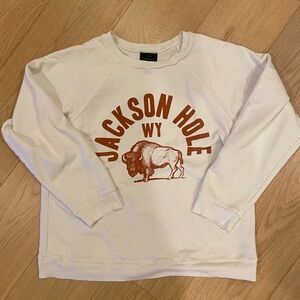 Free people sweatshirt top (oversized look)